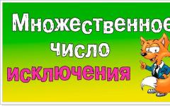 Как образуется множественное число существительных в английском языке?