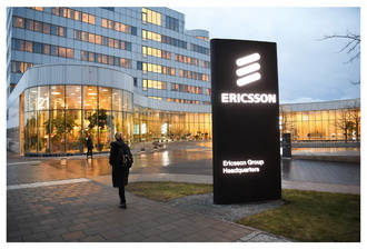 Выручка Ericsson упала на 15%